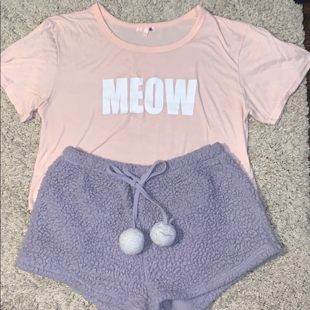 Cat Pajama Set